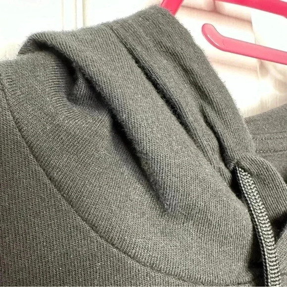 George Hoodie Thin Kangaroo Pocket Black & Grey  Camo Size Small - Picture 6 of 16